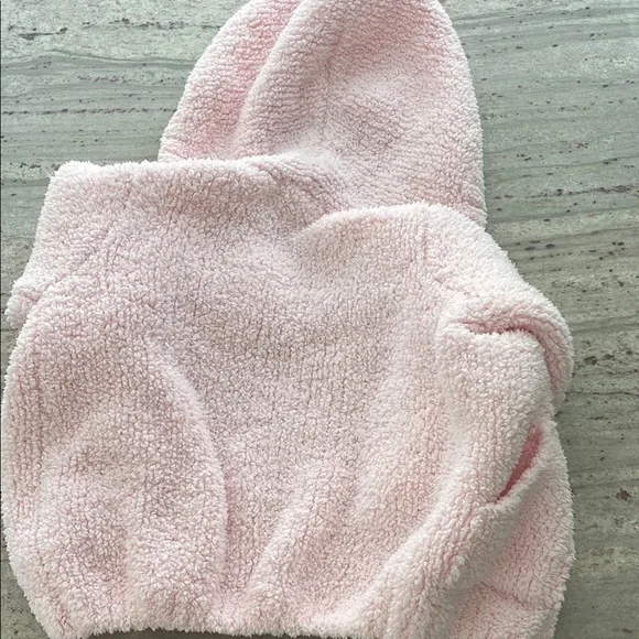 Cozy Pink Sherpa Hoodie - Picture 9 of 9
